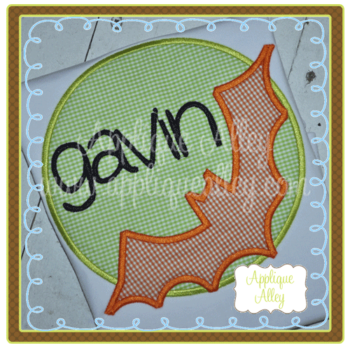 THE BAT CIRCLE appliquealley