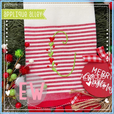 AA FESTIVE LOVELY HONEY MONOGRAM FONT AAEW8766