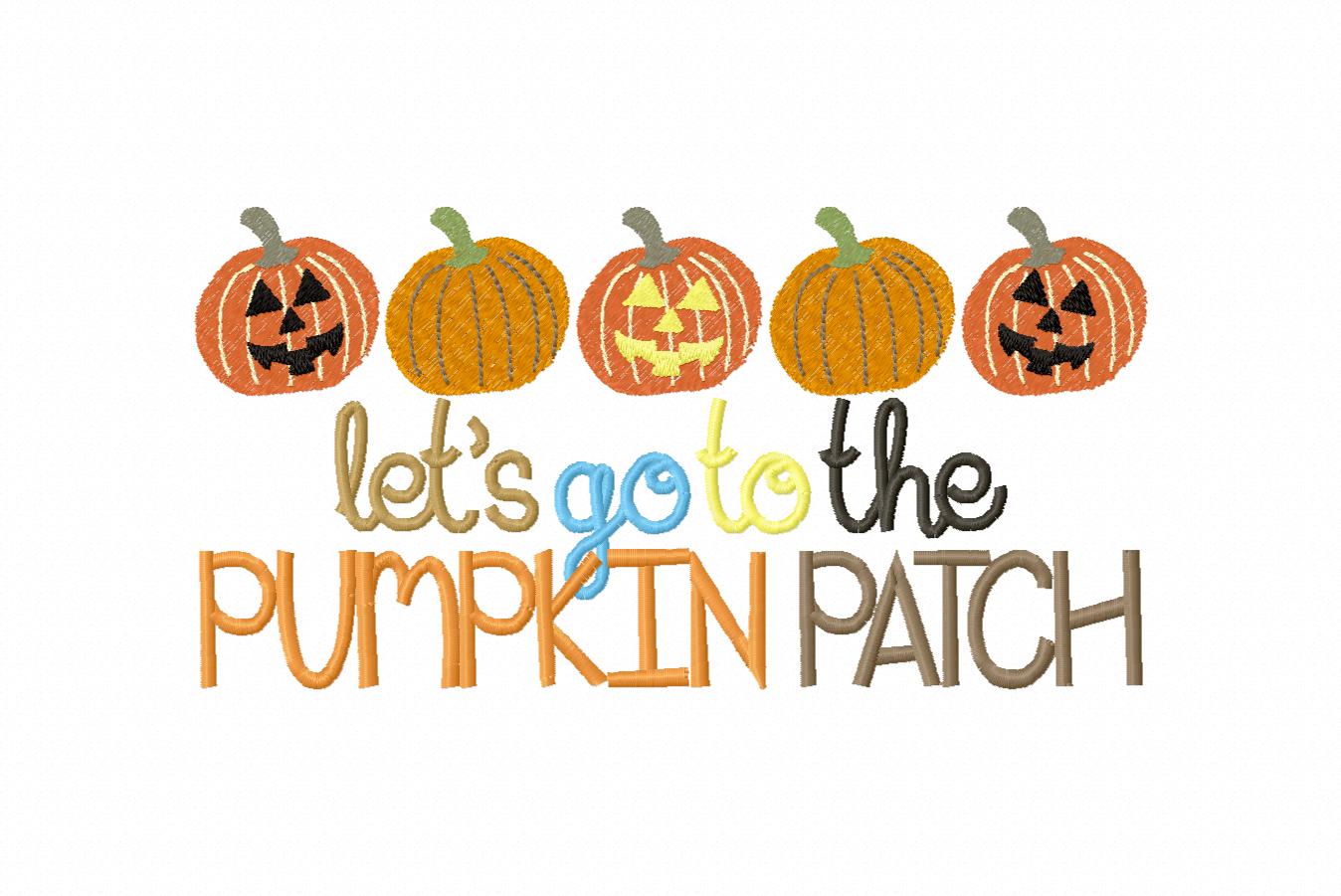LET'S GO TO THE PUMPKIN PATCH WITH PUMPKINS 7522AAEH