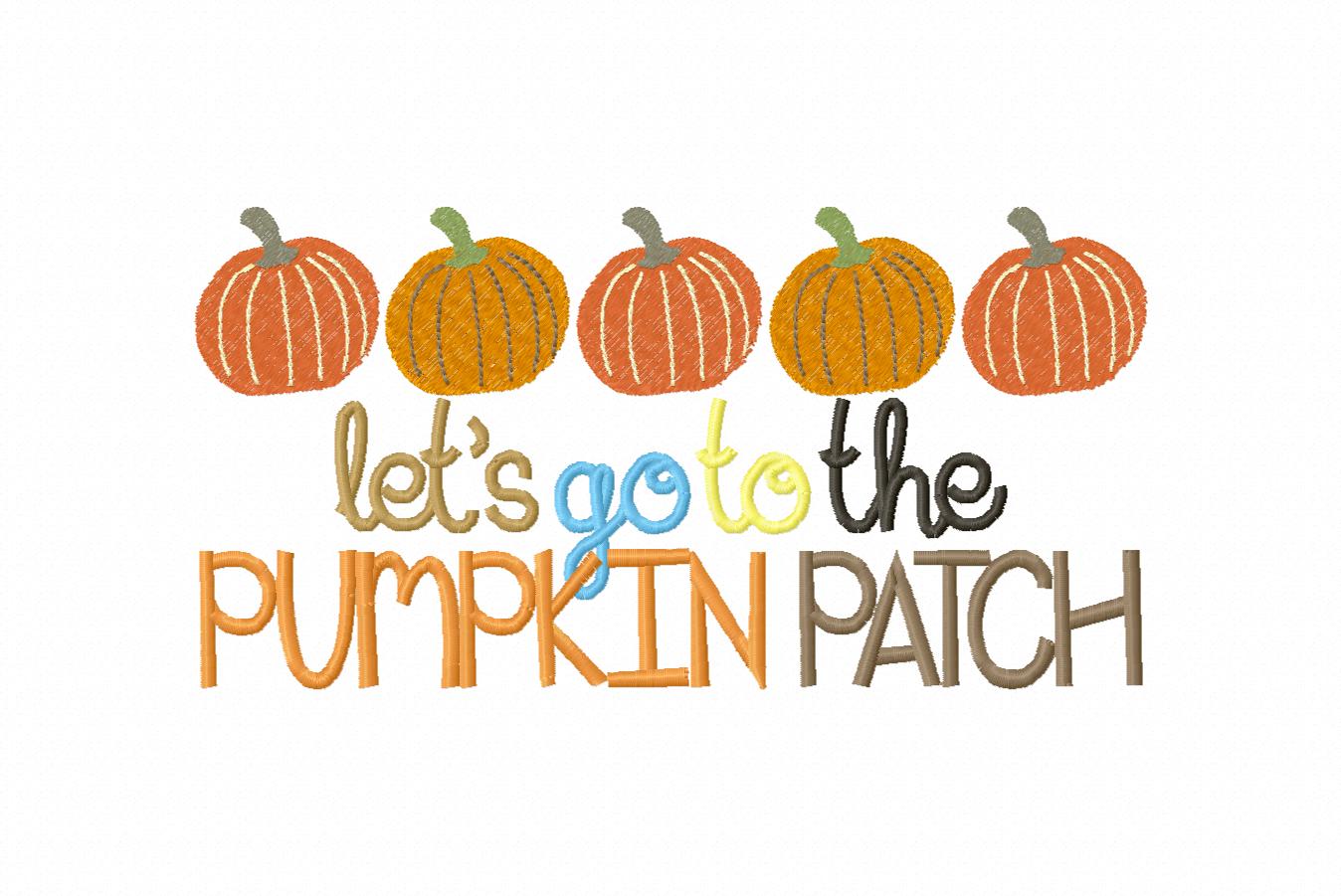 LET'S GO TO THE PUMPKIN PATCH WITH PUMPKINS 7522AAEH