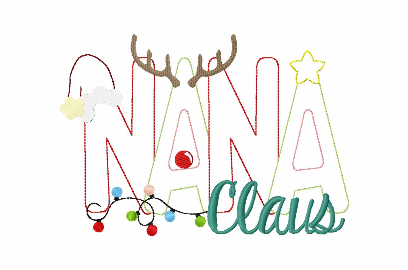 VINTAGE NANA CLAUS 7684AAEH