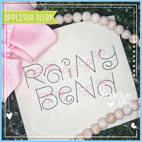 AA RAINY BEND BOW FONT AAEH8697