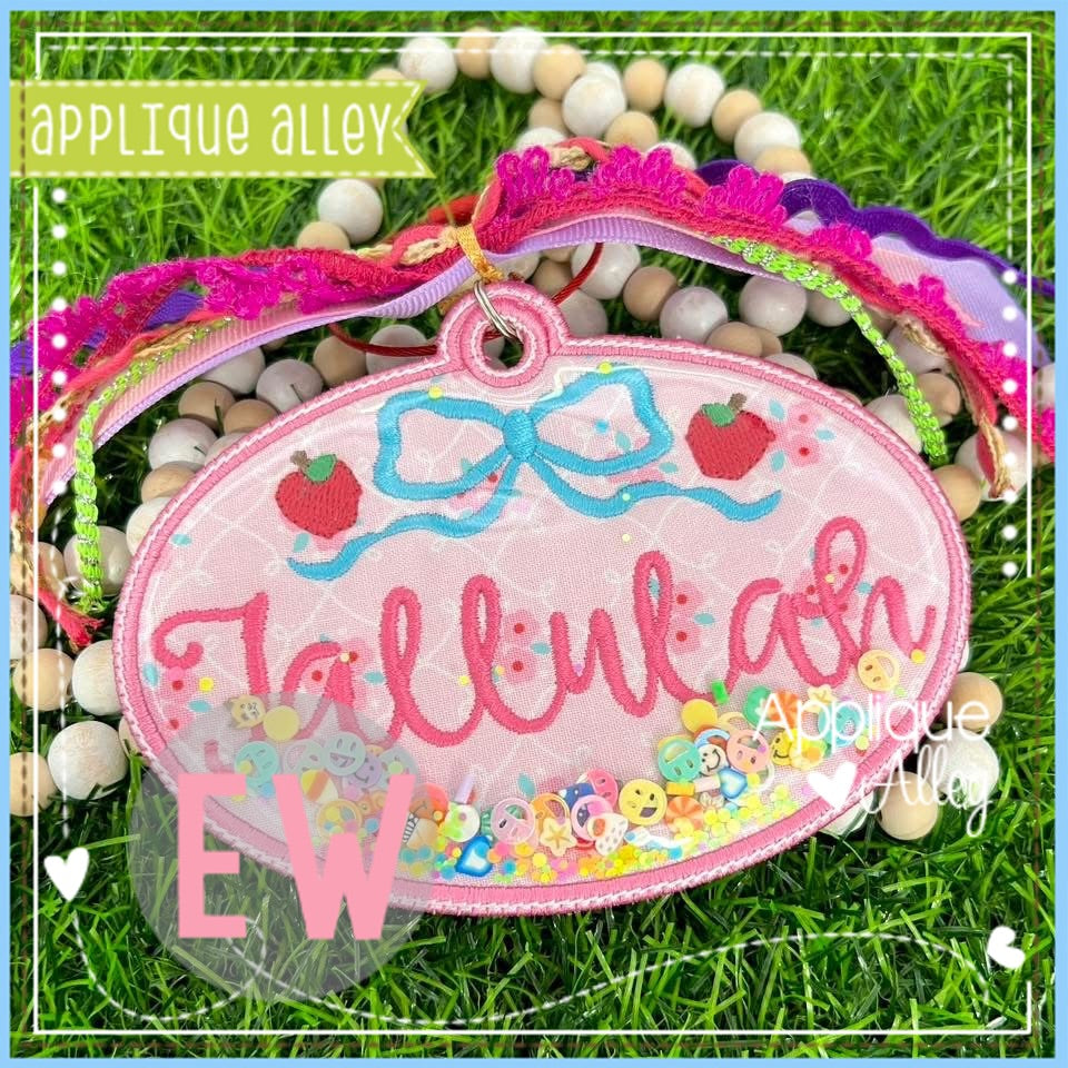 APPLE BOW BAG TAG AAEW8702