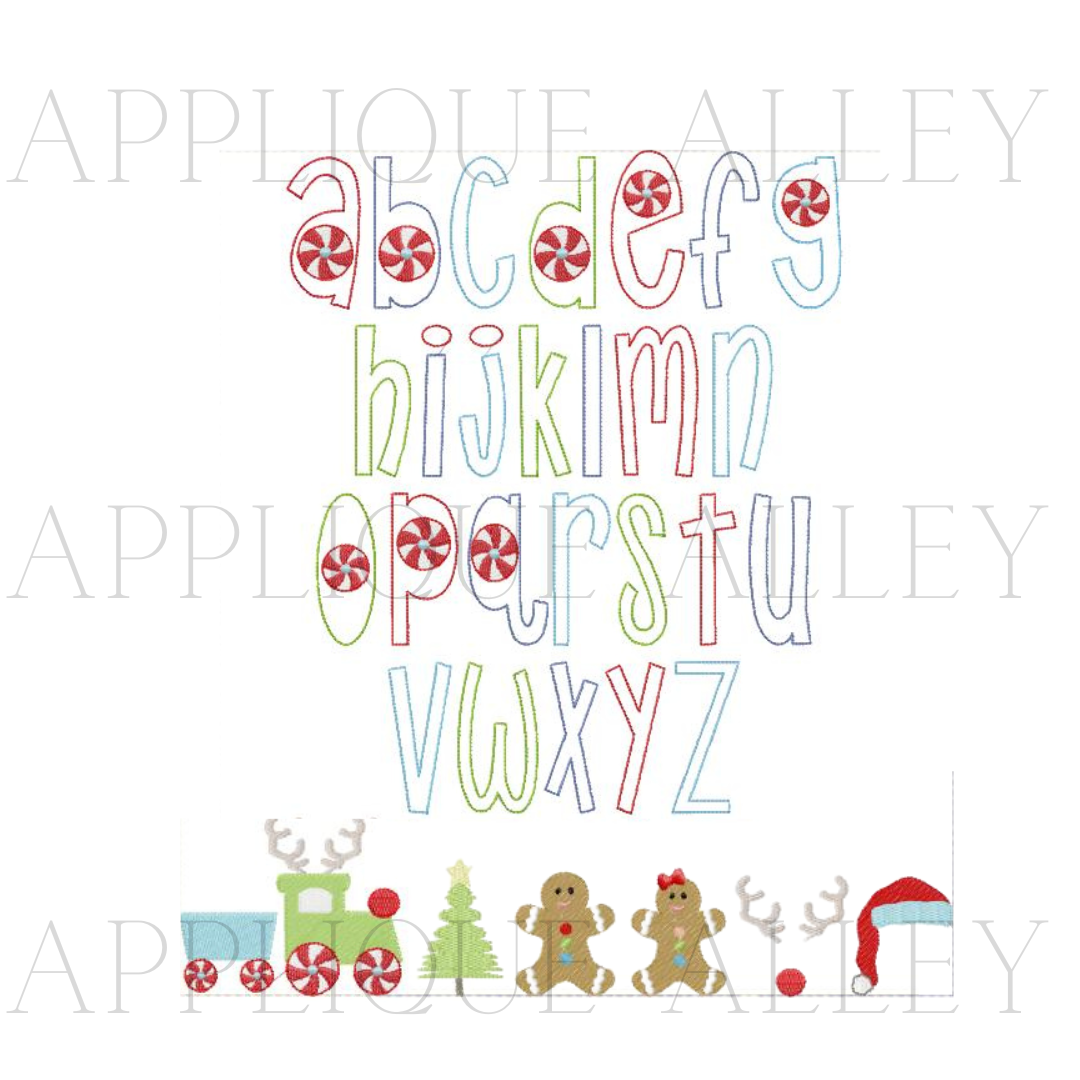 AA SUGAR CAKES CHRISTMAS APP FONT 7694AAEW