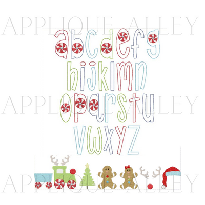 AA SUGAR CAKES CHRISTMAS APP FONT 7694AAEW