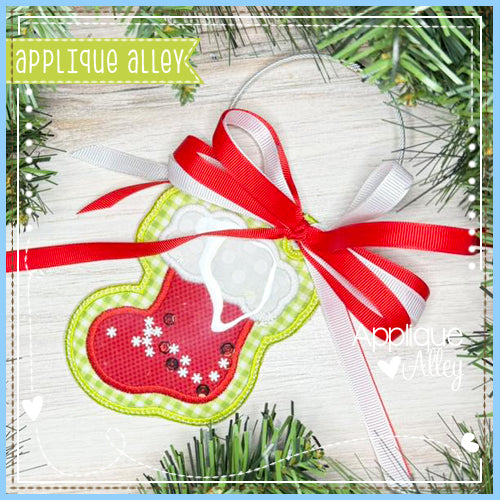 BAG TAG CHRISTMAS STOCKING - SHAKER FRIENDLY - AAEH8948