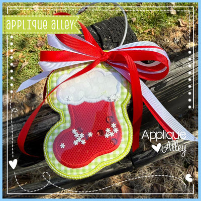 BAG TAG CHRISTMAS STOCKING - SHAKER FRIENDLY - AAEH8948