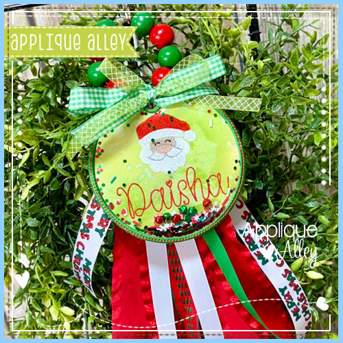 BAG TAG CIRCLE SANTA - SHAKER FRIENDLY - AAEH8989