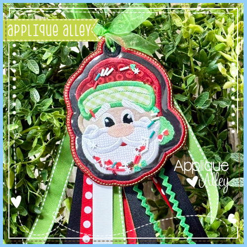 BAG TAG CURIOUS SANTA - SHAKER FRIENDLY - AAEH8815