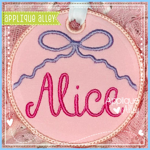 BAG TAG LONG BOW CIRCLE AAEH8704