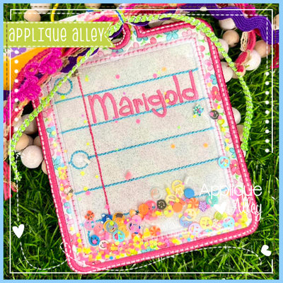 BAG TAG NOTEBOOK PAPER AAEH8707