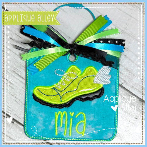 BAG TAG ROUNDED SQUARE RUNNING SHOE - SHAKER FRIENDLY - AAEH8823