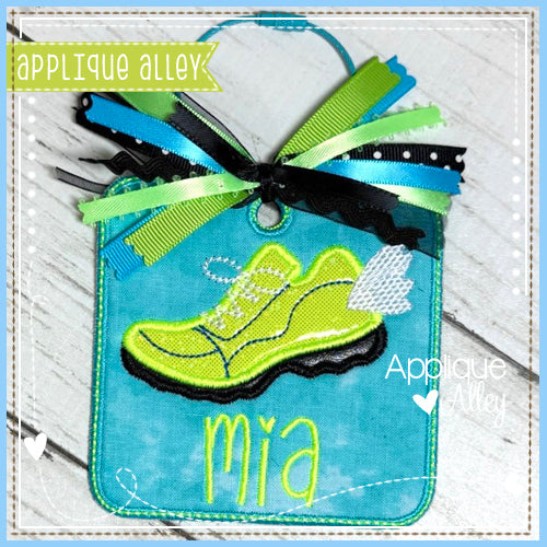 BAG TAG ROUNDED SQUARE RUNNING SHOE - SHAKER FRIENDLY - AAEH8823