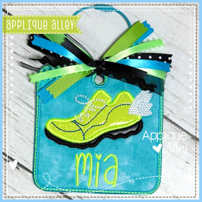 BAG TAG ROUNDED SQUARE RUNNING SHOE - SHAKER FRIENDLY - AAEH8823