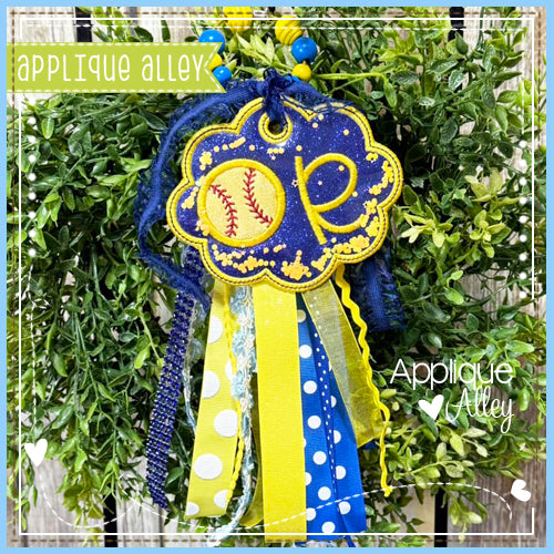 BAG TAG SCALLOP OVAL BASEBALL/ SOFTBALL AAEH8780