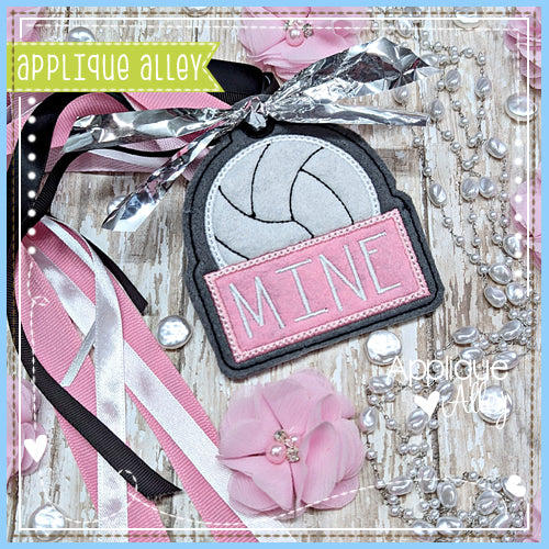 BAG TAG VOLLEYBALL NAMEPLATE AAEH8774