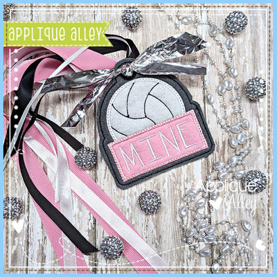 BAG TAG VOLLEYBALL NAMEPLATE AAEH8774