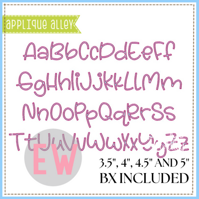 AA FARMHOUSE OUTLINE RILEY FONT AAEW8655
