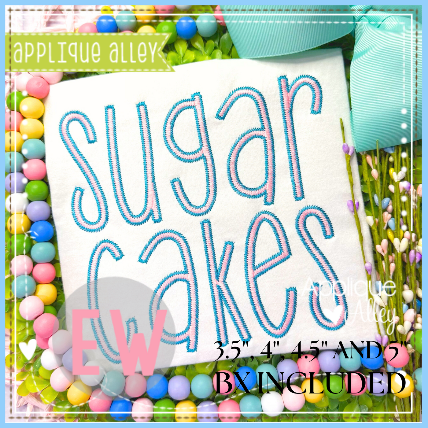 AA FARMHOUSE OUTLINE SUGAR CAKES FONT AAEW8666
