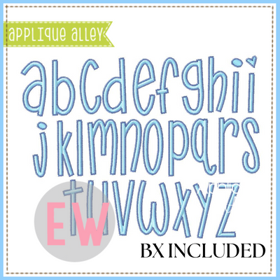 AA FARMHOUSE OUTLINE SUGAR CAKES FONT SMALL AAEW8671
