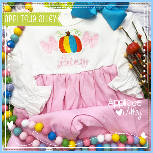 FILLED PUMPKIN BOW TRIO AAEH8755