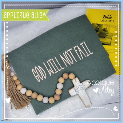 GOD WILL NOT FAIL AAEH8695