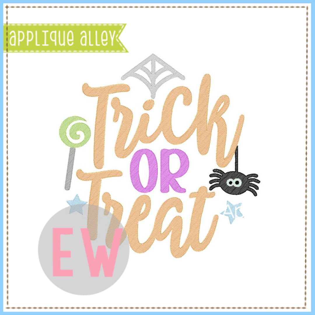 SKETCH CIRCULAR TRICK OR TREAT 8201AAEW