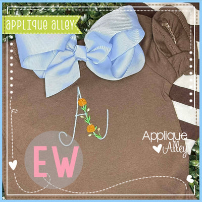 AA FALL LOVELY HONEY MONOGRAM FONT AAEW8754