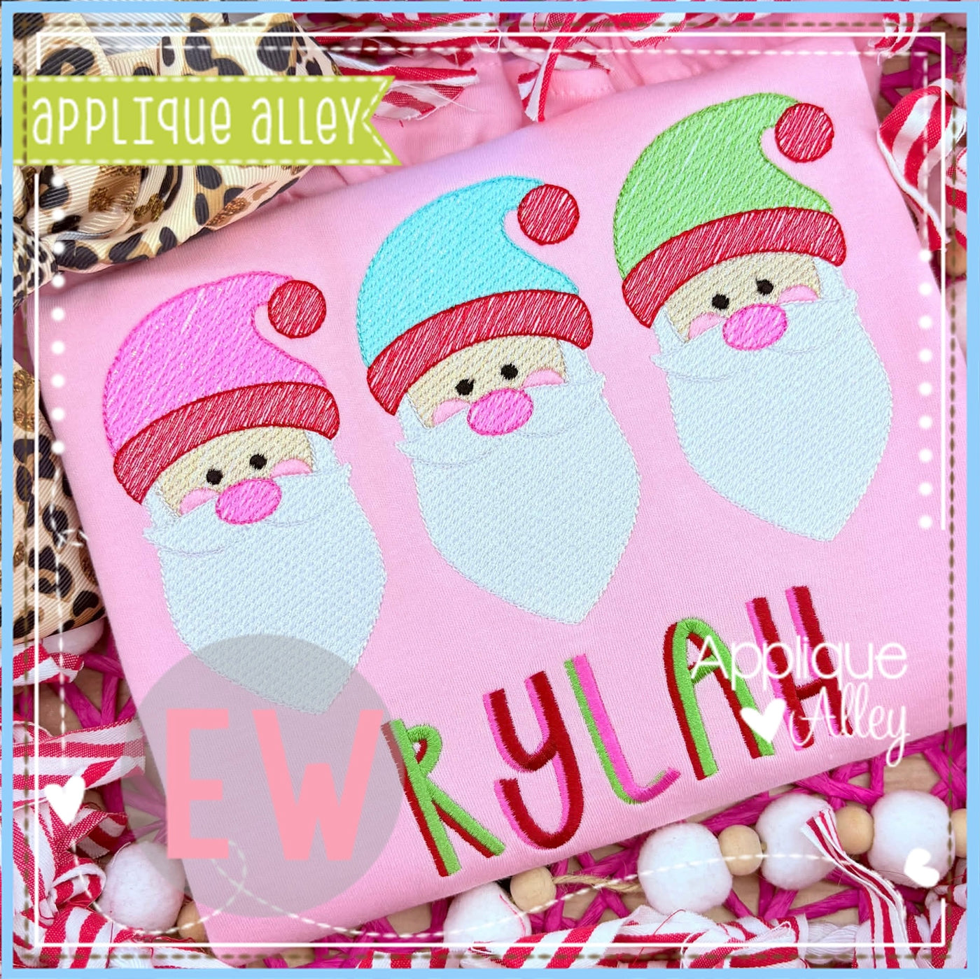 SKETCH SLIM SANTA FACE TRIO AAEW8965