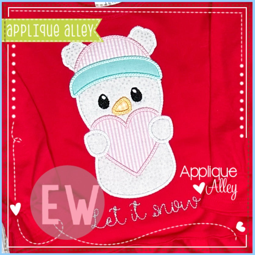 SNOWMAN WITH HEART AAEW8980