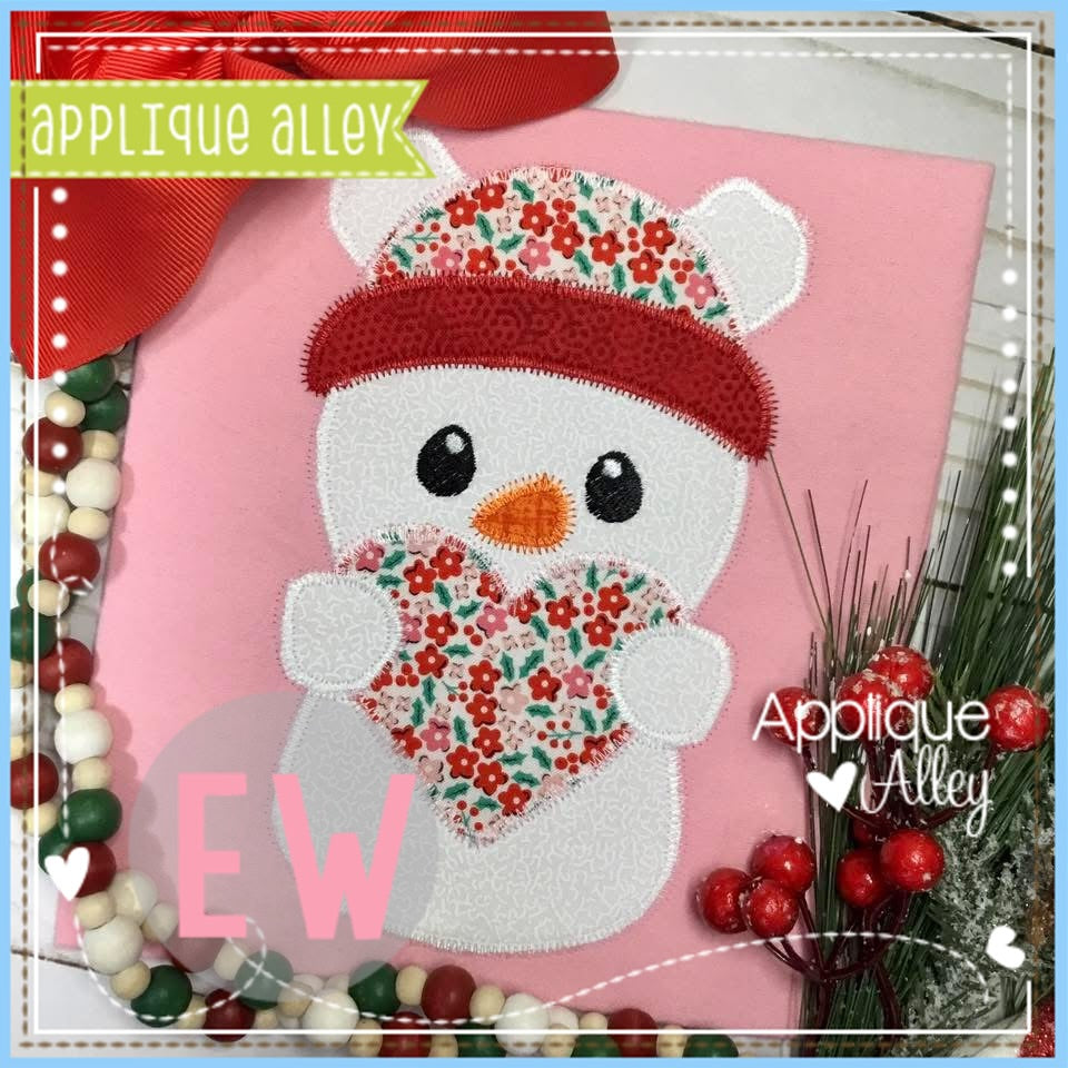 ZZ SNOWMAN WITH HEART AAEW8981