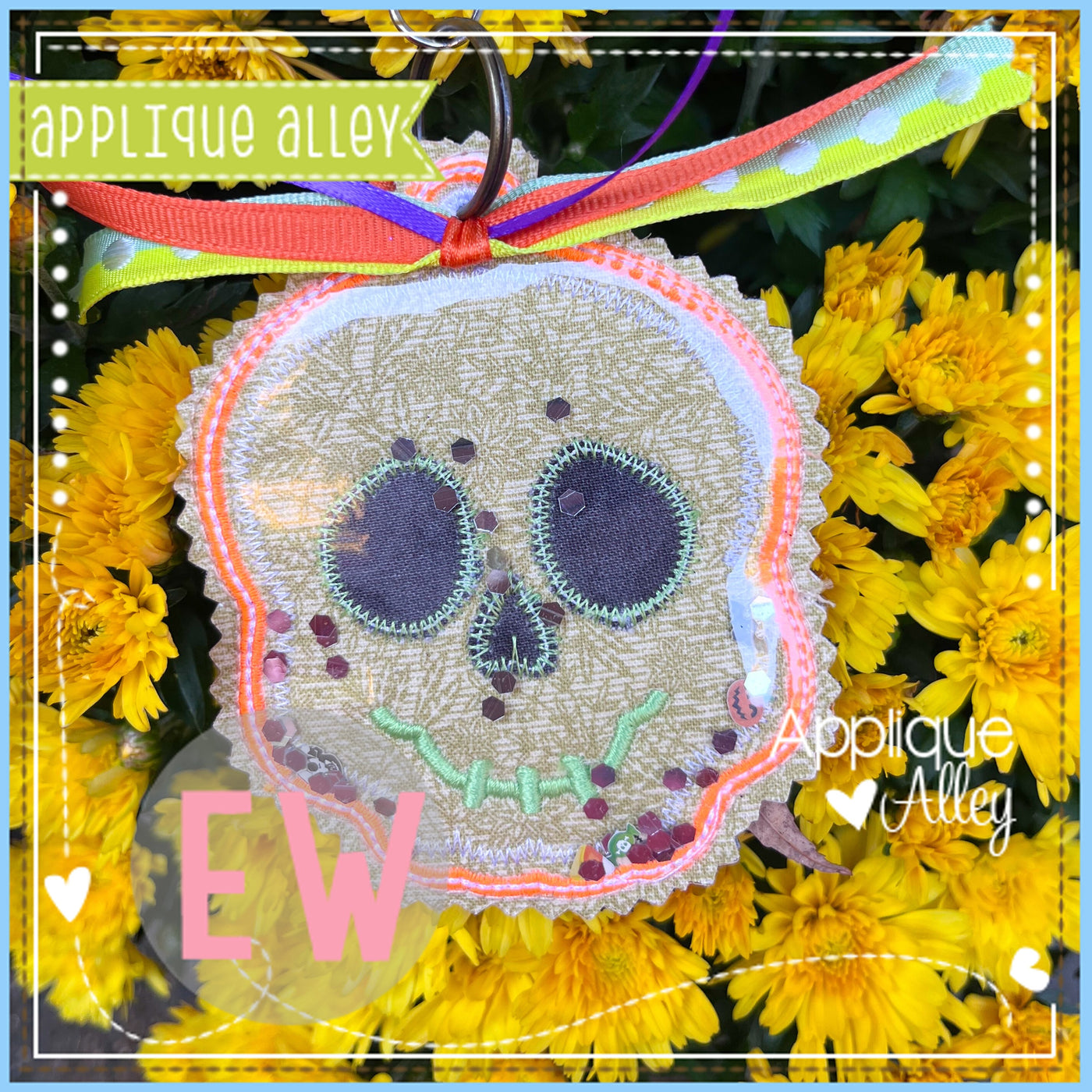 ITH CHUBBY SKULL BAG TAG-SHAKER FRIENDLY-  AAEW8883