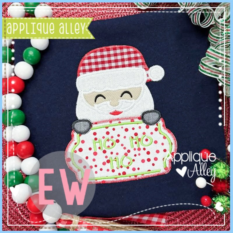 ZZ SANTA NAME PLATE AAEW8872