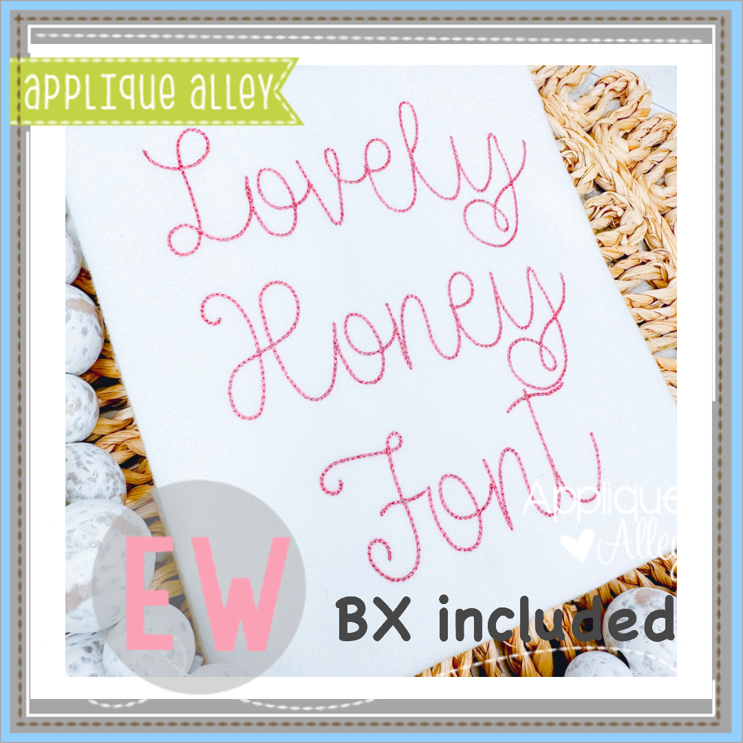 LOVELY HONEY VINTAGE FONT 8291AAEW