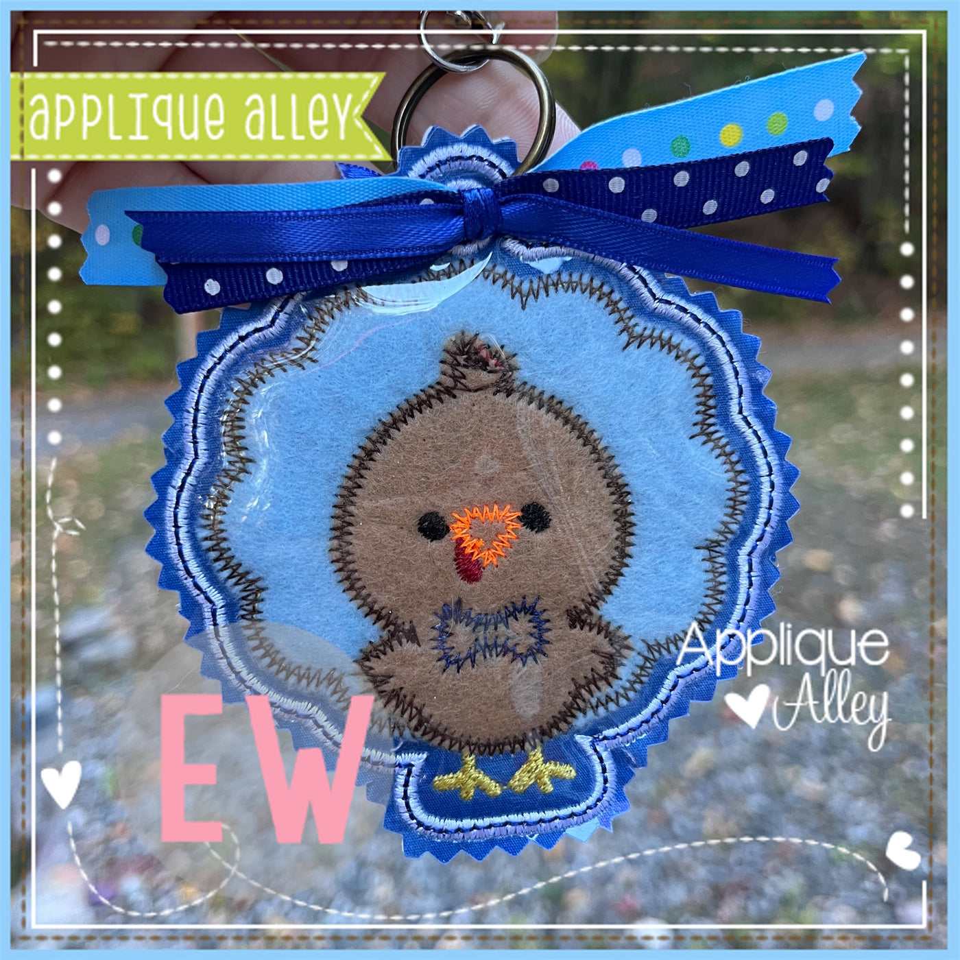 ITH ZZ BABY TURKEY BAG TAG-SHAKER FRIENDLY-AAEW8903