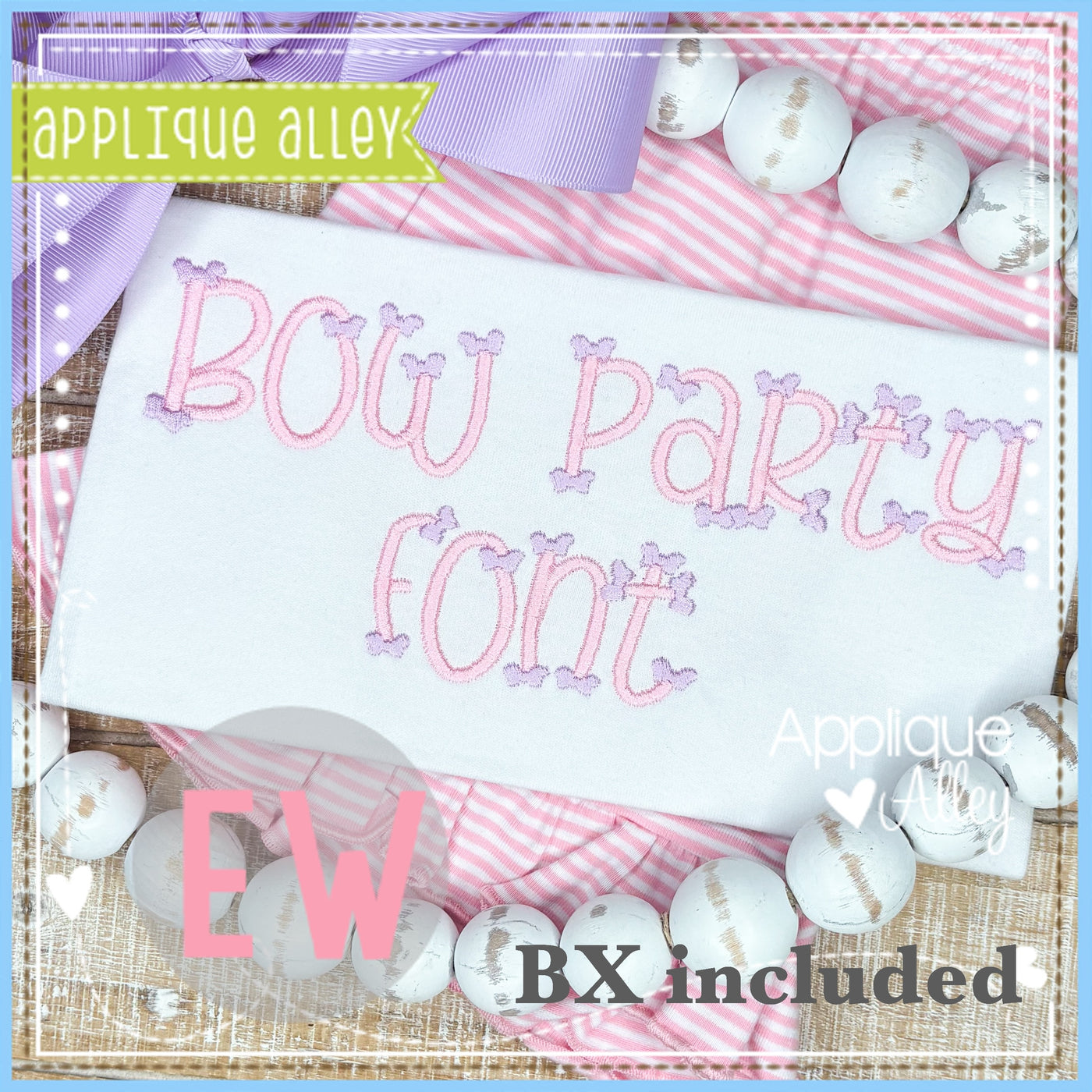 AA BOW PARTY FONT 8482AAEW