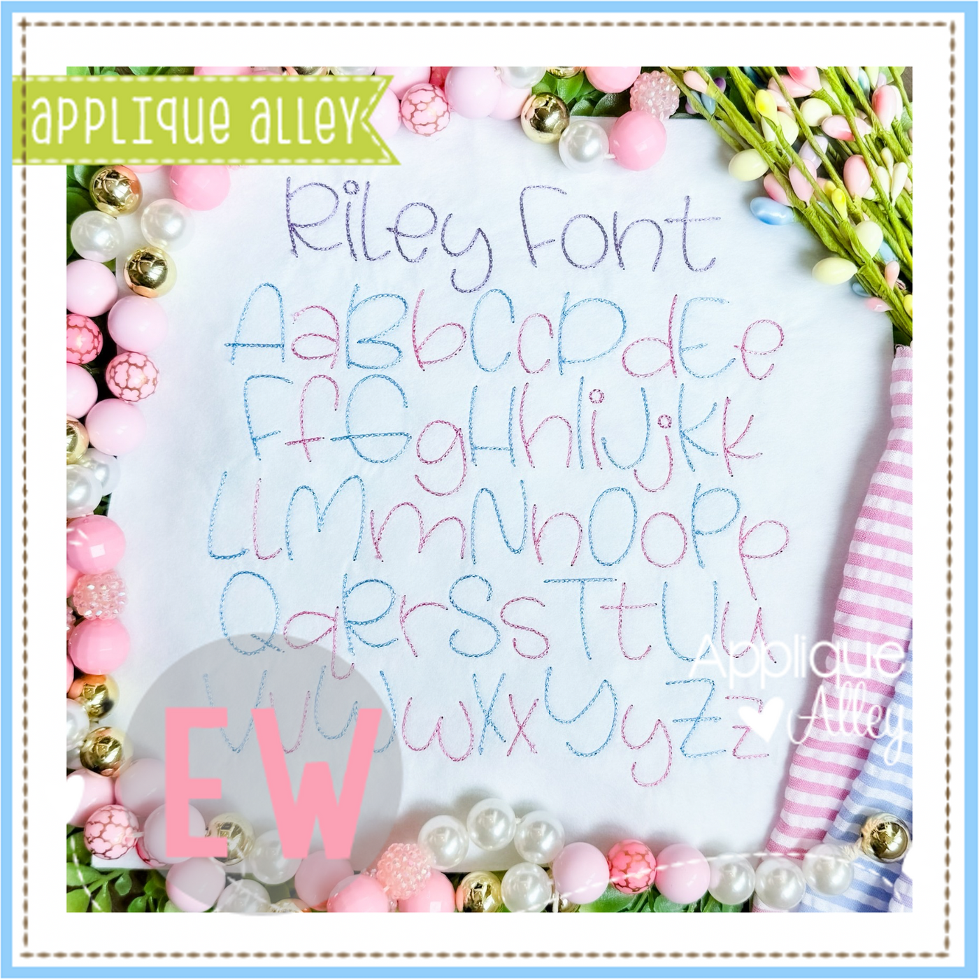AA VINTAGE RILEY FONT AAEW8650