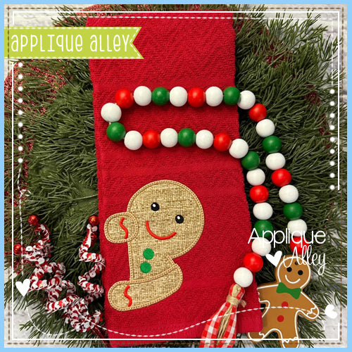 SATIN GINGERBREAD MAN PEEKER 8423AAEH