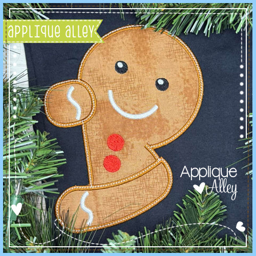 SATIN GINGERBREAD MAN PEEKER 8423AAEH