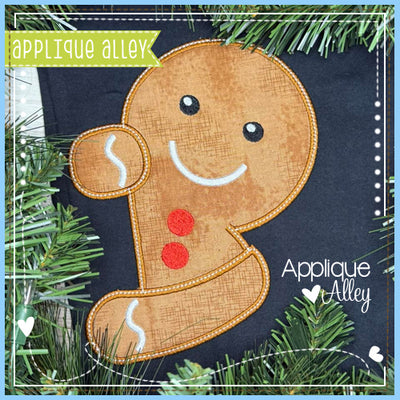 SATIN GINGERBREAD MAN PEEKER 8423AAEH