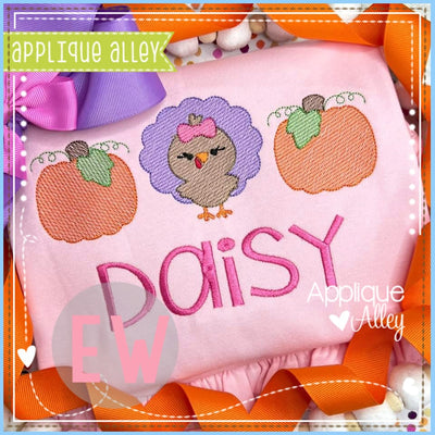 SKETCH BABY TURKEY BOW TRIO AAEW8939