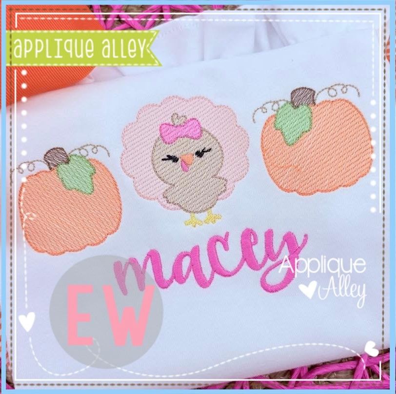 SKETCH BABY TURKEY BOW TRIO AAEW8939