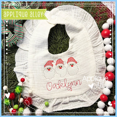 SKETCH CHEERFUL SANTA TRIO AAEH8764