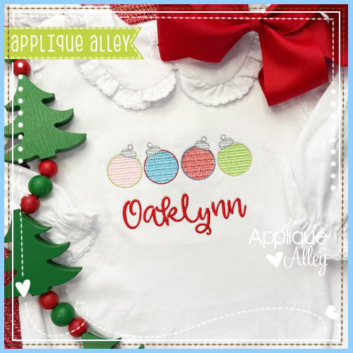 SKETCH CHRISTMAS ORNAMENTS AAEH8972