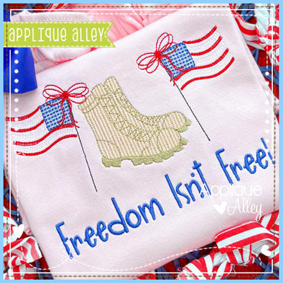 SKETCH COMBAT BOOTS AND BOW FLAGS AAEH8690