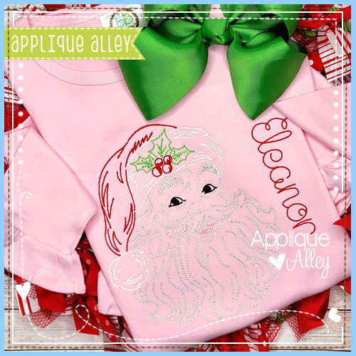 SKETCHED OUTLINE SANTA CLAUS FACE AAEH8967