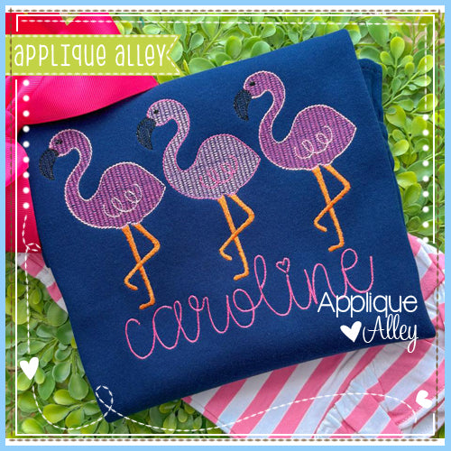 SKETCH FLAMINGO TRIO AAEH8633