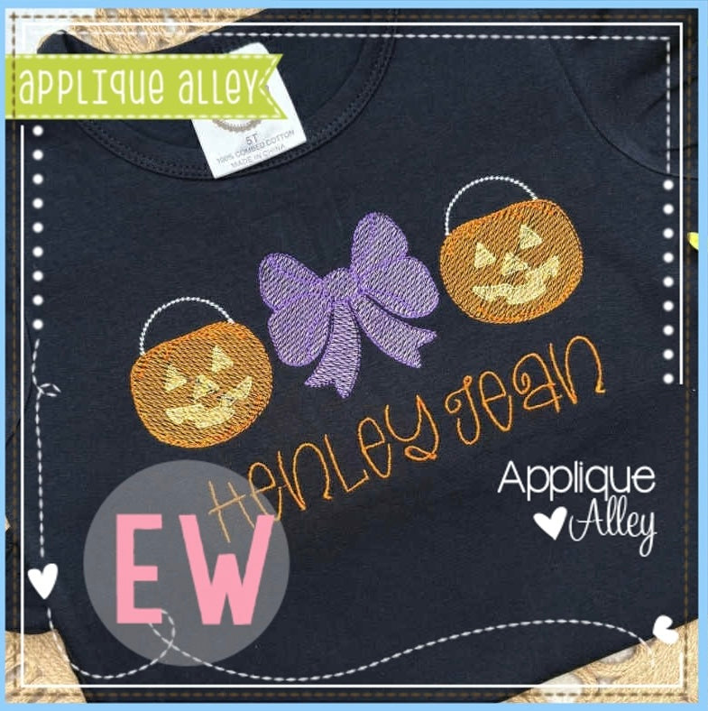 SKETCH MIMS BOW JACKOLANTERN TRIO AAEW8730