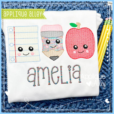 SKETCH SMILEY SCHOOL TRIO 1 AAEH8720