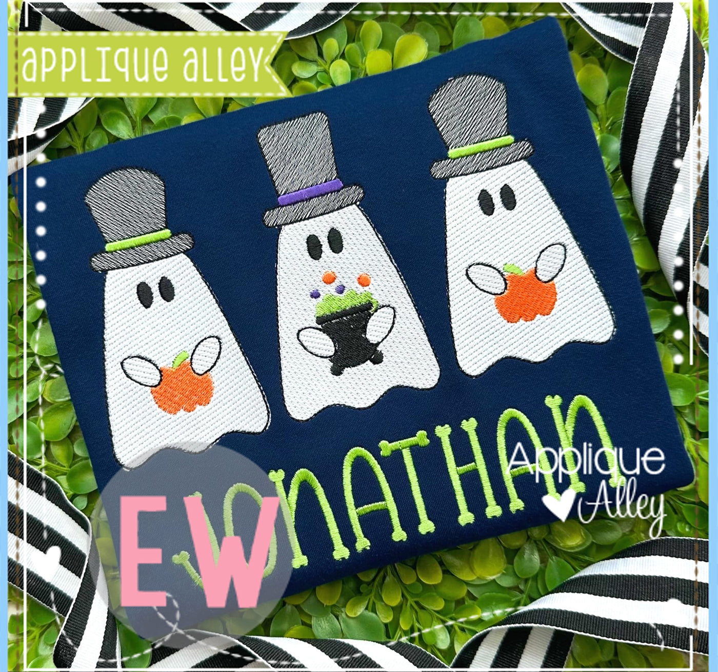 SKETCH TOP HAT GHOSTS 8175AAEW